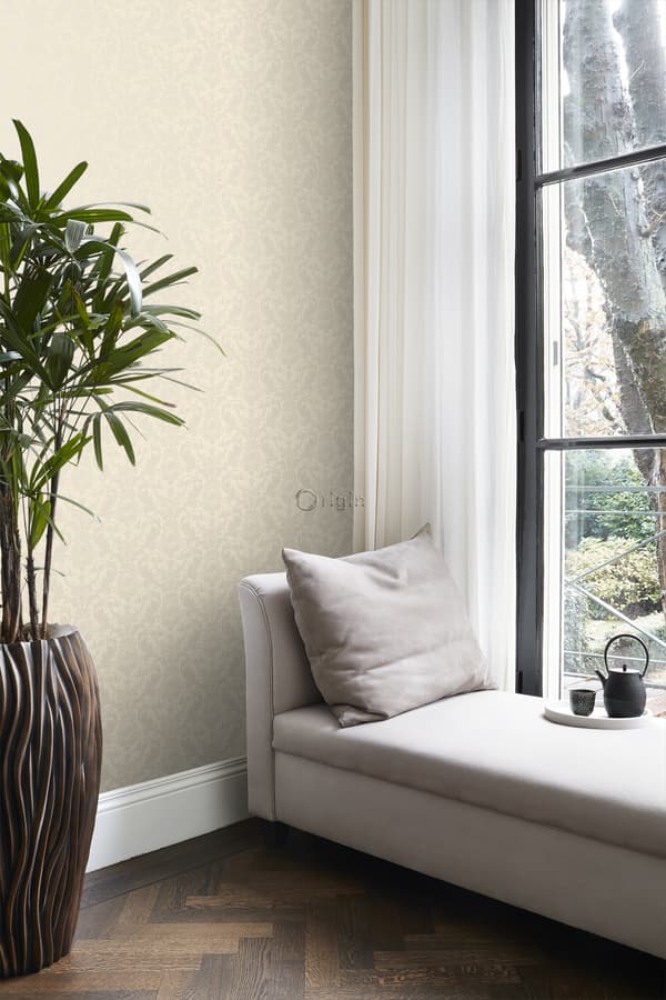 Origin Wallcoverings tapet ornament varm beige 53 cm x 10,05 m