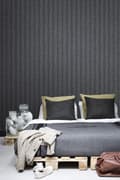 Miniatyrbild 4 av 7: ESTAhome tapet grov stickning svart 53 cm x 10,05 m