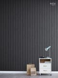 Miniatyrbild 7 av 7: ESTAhome tapet grov stickning svart 53 cm x 10,05 m