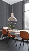 Miniatyrbild 2 av 7: ESTAhome tapet grov stickning svart 53 cm x 10,05 m