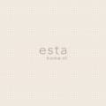 Miniatyrbillede 8 af 9: ESTAhome tapet prikker beige - 135429 - 53 cm x 10,05 m