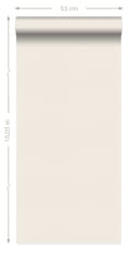 Miniatyrbillede 9 af 9: ESTAhome tapet prikker beige - 135429 - 53 cm x 10,05 m