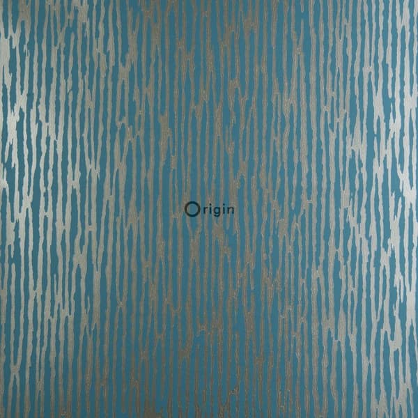 Origin Wallcoverings tapet kamouflage benzinblåt 52 cm x 10,05 m