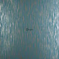 Miniatyrbillede 1 af 2: Origin Wallcoverings tapet kamouflage benzinblåt 52 cm x 10,05 m