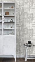 Miniatyrbillede 5 af 8: ESTAhome tapet bygninger beige 53 cm x 10,05 m