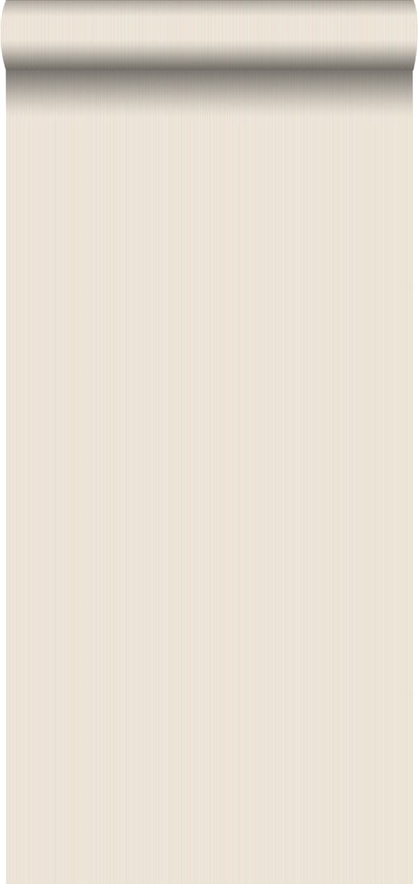 ESTAhome tapet fine striber lysebeige - 137017 - 53 cm x 10,05 m