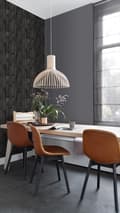Miniatyrbild 2 av 8: ESTAhome tapet träeffekt svart 53 cm x 10,05 m