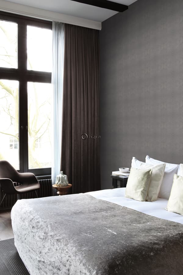 Origin Wallcoverings tapet djurmönster mörkbrunt 53 cm x 10,05 m