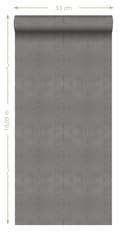 Miniatyrbild 8 av 8: Origin Wallcoverings tapet djurmönster mörkbrunt 53 cm x 10,05 m