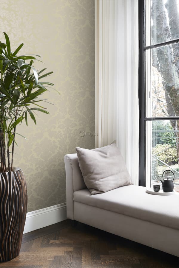 Origin Wallcoverings tapet ornament varmt beige 53 cm x 10,05 m