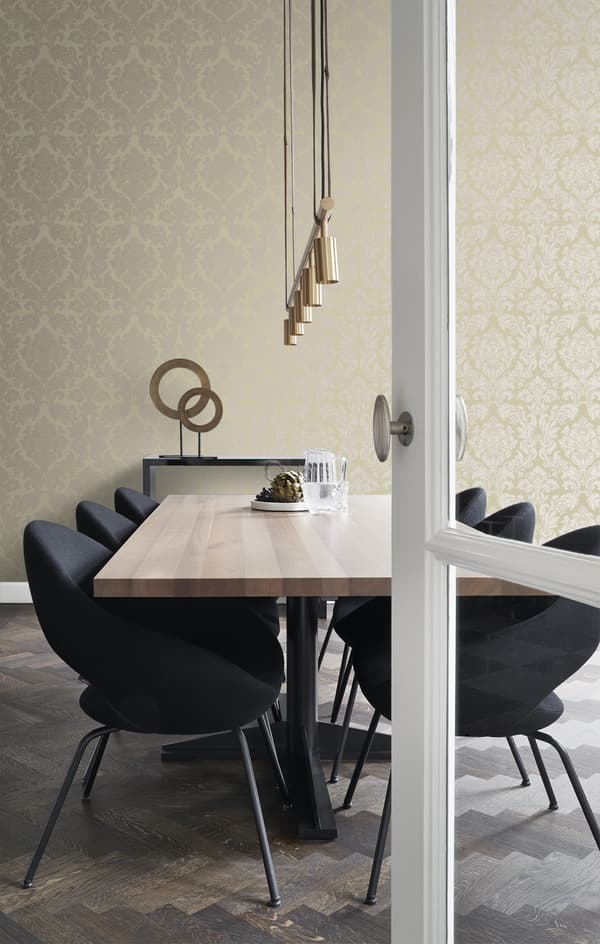 Origin Wallcoverings tapet ornament varmt beige 53 cm x 10,05 m