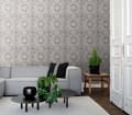 Miniatyrbild 6 av 10: ESTAhome tapet orientalisk kelim lapptäcksmatta varmt grått - 148655 - 53 cm x 10,05 m