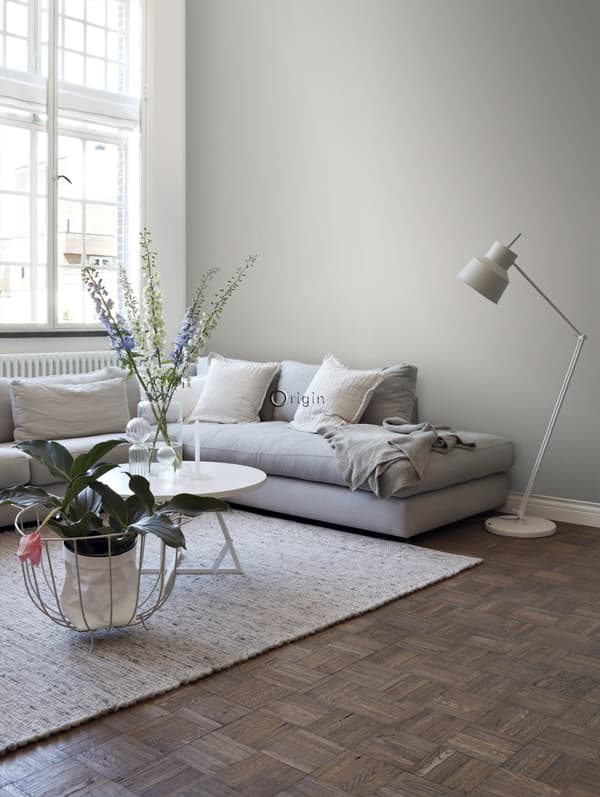 Origin Wallcoverings tapet ensfarvet guldglinsende 53 cm x 10,05 m