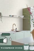 Miniatyrbild 5 av 7: ESTAhome tapet slitna golvbrädor beige 53 cm x 10,05 m