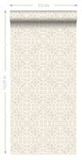 Miniatyrbild 7 av 7: ESTAhome tapet slitna golvbrädor beige 53 cm x 10,05 m