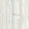 Miniatyrbillede 8 af 9: ESTAhome tapet træeffekt lyseblåt og beige - 148625 - 53 cm x 10,05 m