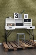 Miniatyrbild 5 av 8: ESTAhome tapet text stadssamtal olivgrönt 53 cm x 10,05 m