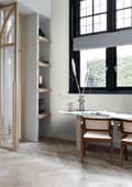 Miniatyrbild 5 av 8: Origin Wallcoverings tapet linne ljust havsgrönt 53 cm x 10,05 m