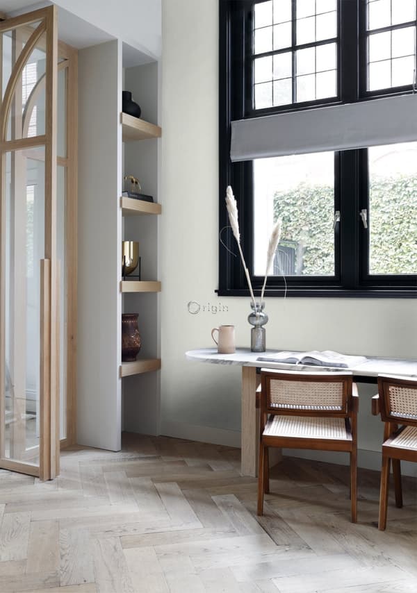 Origin Wallcoverings tapet linne ljust havsgrönt 53 cm x 10,05 m