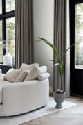 Miniatyrbild 6 av 8: Origin Wallcoverings tapet linne ljust havsgrönt 53 cm x 10,05 m