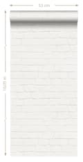 Miniatyrbild 9 av 9: ESTAhome tapet tegelvägg beige - 138531 - 53 cm x 10,05 m