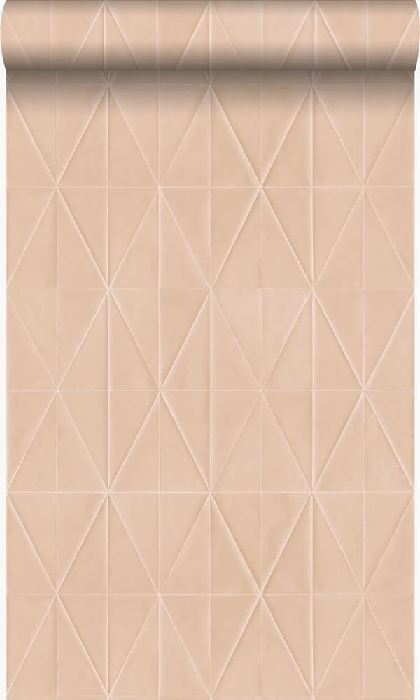 Origin Wallcoverings tapet grafisk form glänsande brons 53 cm x 10,05 m