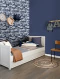 Miniatyrbild 3 av 7: ESTAhome tapet bild av surfare mörkblått 0,53 x 10,05 m