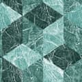 Miniatyrbild 6 av 7: Origin Wallcoverings tapet 3D marmor motiv smaragdgrönt 53 cm x 10,05 m