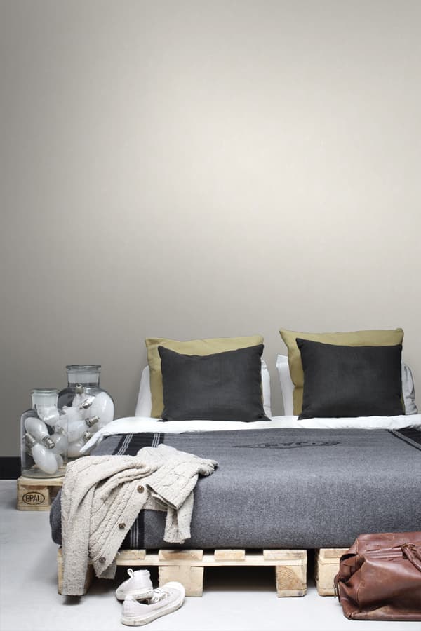 ESTAhome tapet enfärgad med målningseffekt krämfärgat 53 cm x 10,05 m