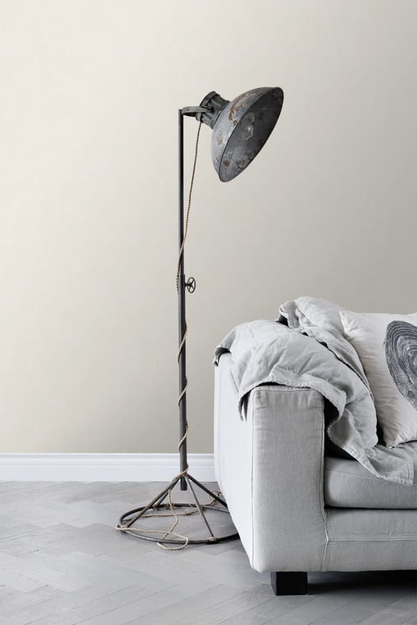 ESTAhome tapet enfärgad med målningseffekt krämfärgat 53 cm x 10,05 m