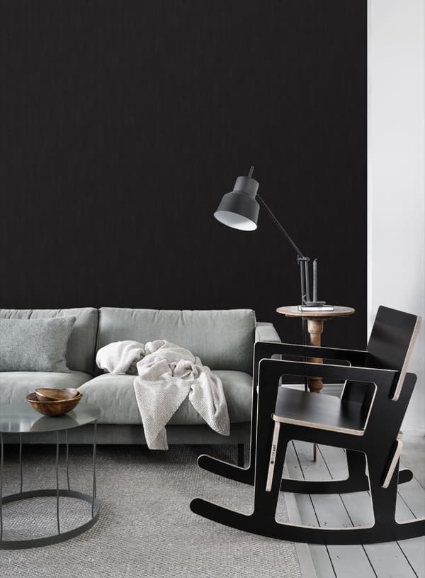 ESTAhome tapet malerisk virkning brunsort - 135412 - 53 cm x 10,05 m