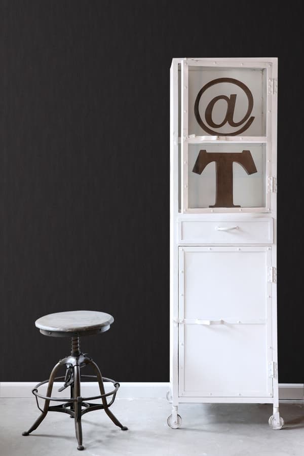 ESTAhome tapet malerisk virkning brunsort - 135412 - 53 cm x 10,05 m