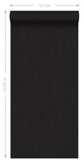 Miniatyrbillede 8 af 8: ESTAhome tapet malerisk virkning brunsort - 135412 - 53 cm x 10,05 m