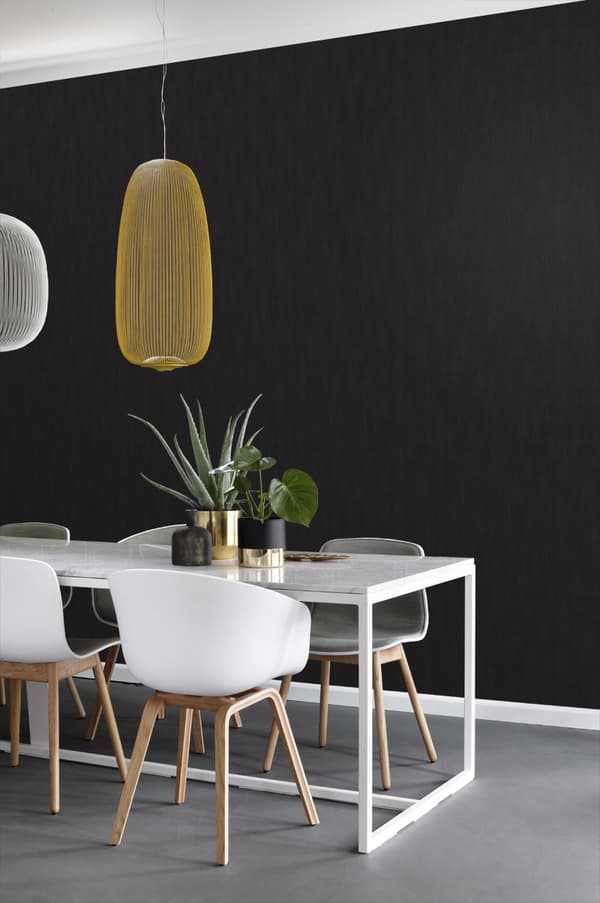 ESTAhome tapet malerisk virkning brunsort - 135412 - 53 cm x 10,05 m