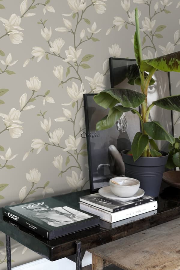 Origin Wallcoverings tapet magnolia grönt 53 cm x 10,05 m