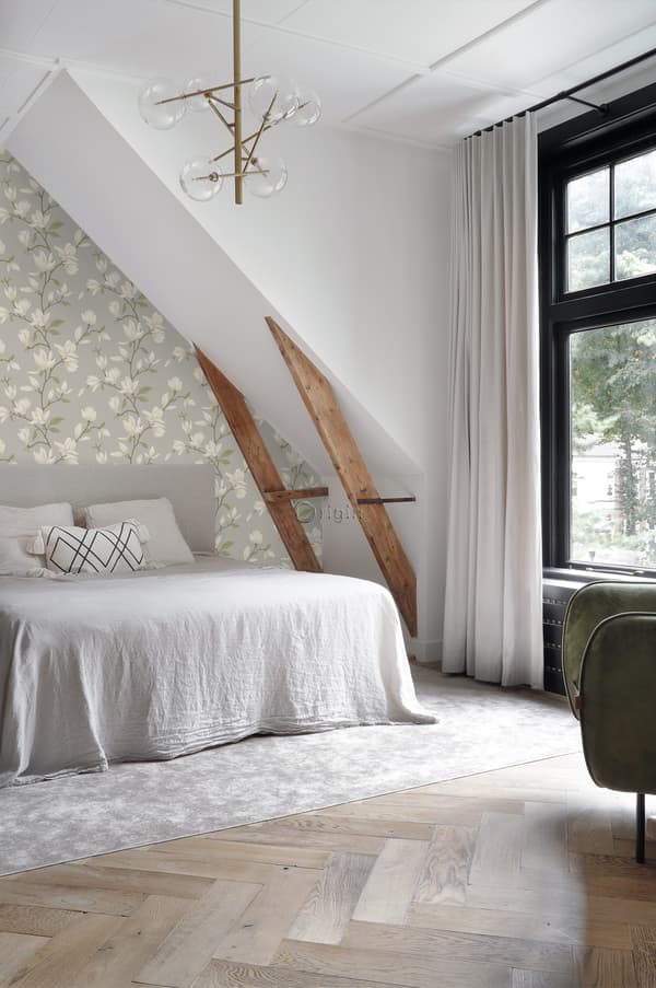 Origin Wallcoverings tapet magnolia grönt 53 cm x 10,05 m