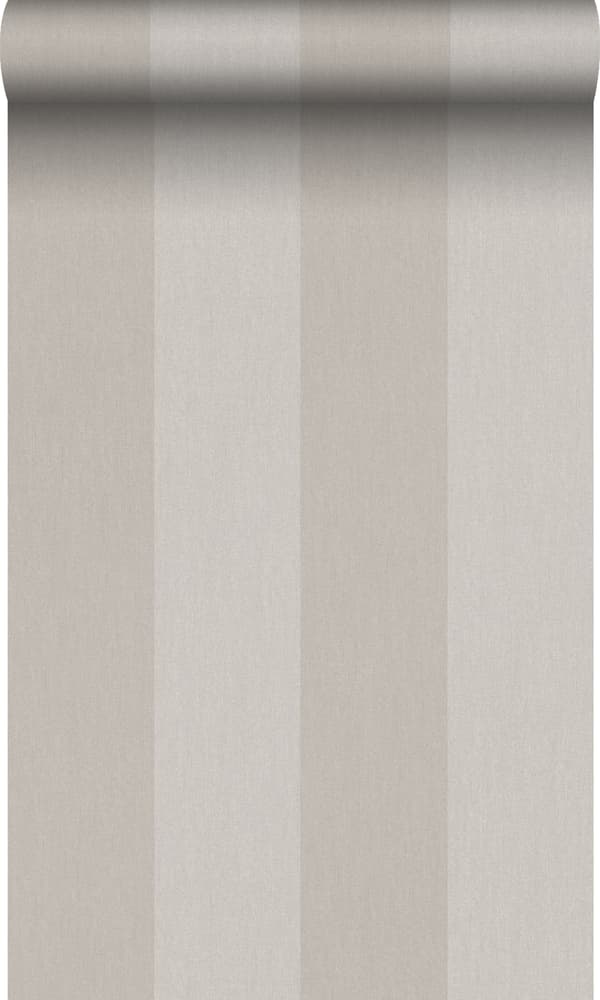 Origin Wallcoverings tapet ränder ljust mullvadsgrått 53 cm x 10,05 m