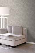 Miniatyrbild 5 av 8: Origin Wallcoverings tapet rosor ljust mullvadsgrått 53 cm x 10,05 m