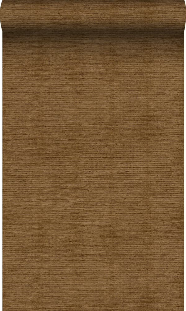 Origin Wallcoverings tapet linnestruktur rostbrunt 53 cm x 10,05 m