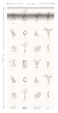Miniatyrbild 7 av 7: ESTAhome tapet grönsaker beige 53 cm x 10,05 m