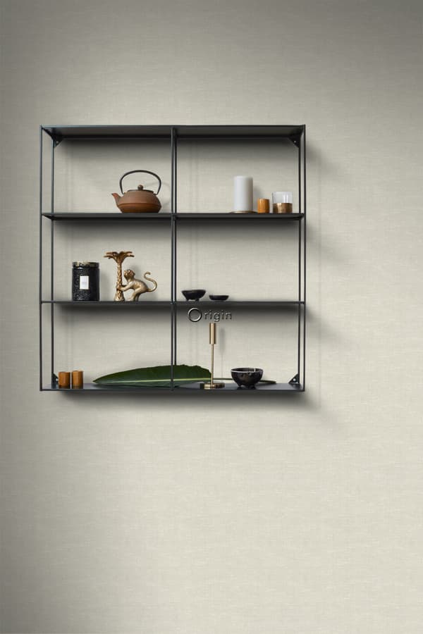 Origin Wallcoverings tapet vävd struktur ljusbeige 0,53 x 10,05 m