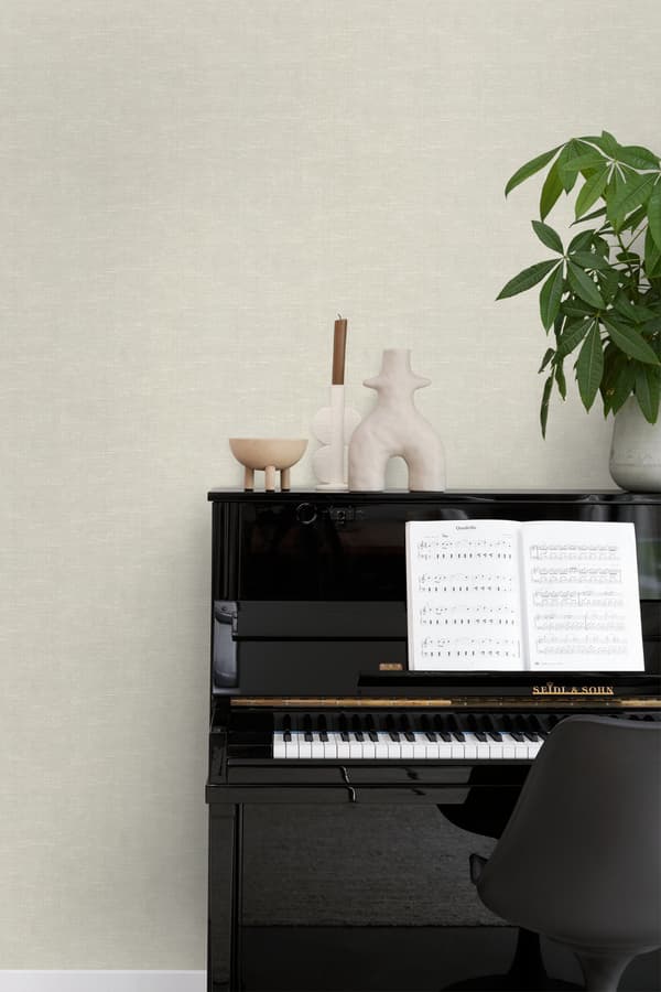 Origin Wallcoverings tapet vävd struktur ljusbeige 0,53 x 10,05 m