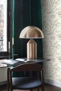 Miniatyrbild 3 av 8: Origin Wallcoverings tapet blommor gräddvitt och beige 53 cm x 10,05 m