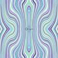 Miniatyrbillede 8 af 8: Origin Wallcoverings tapet grafiske linjer turkis og lilla 53 cm x 10,05 m