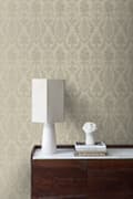 Miniatyrbild 3 av 8: Origin Wallcoverings tapet ornament mullvadsgrått 53 cm x 10,05 m