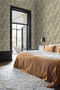 Miniatyrbillede 5 af 8: ESTAhome tapet dyreskindsmønster varm beige 0,53 x 10,05 m