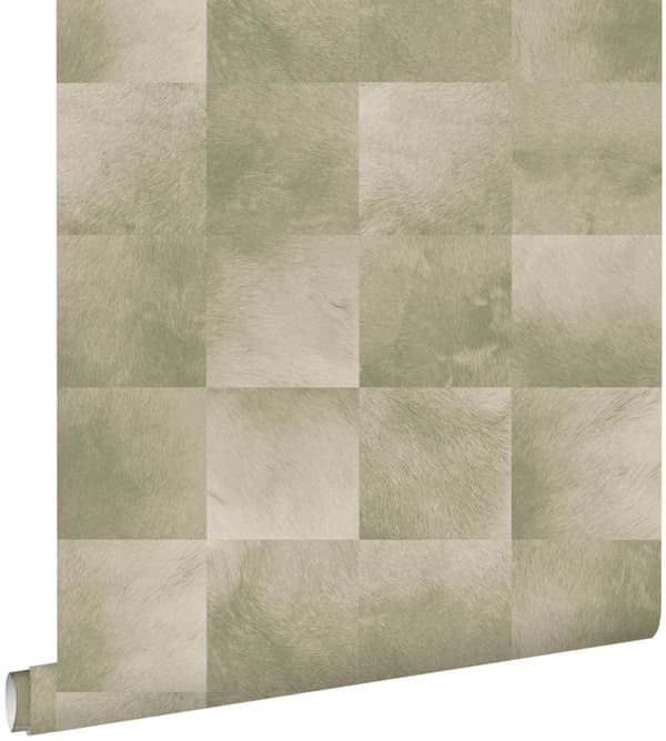 ESTAhome tapet dyreskindsmønster varm beige 0,53 x 10,05 m
