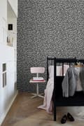 Miniatyrbild 4 av 8: ESTAhome tapet pantrar svart och vitt - 136810 - 53 cm x 10,05 m