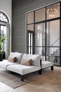 Miniatyrbild 6 av 8: Origin Wallcoverings tapet slitna metalltrianglar svart 53 cm x 10,05 m