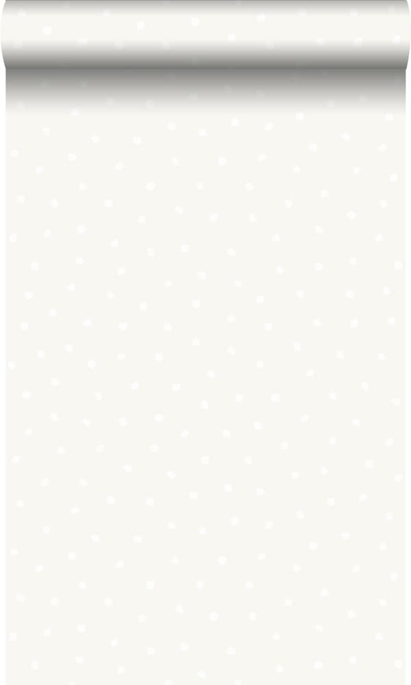 Origin Wallcoverings tapet ojämna snöflinge-prickar beige 0,53 x 10,05 m
